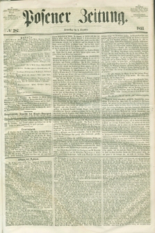 Posener Zeitung. 1853, № 287 (8 Dezember) + dod.