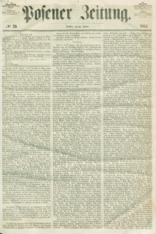 Posener Zeitung. 1854, № 20 (24 Januar)