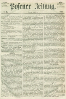 Posener Zeitung. 1854, № 28 (2 Februar)
