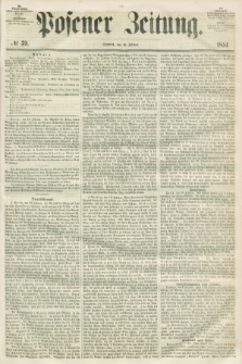 Posener Zeitung. 1854, № 39 (15 Februar)