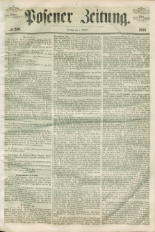 Posener Zeitung. 1854, № 230 (1 Oktober) + dod.