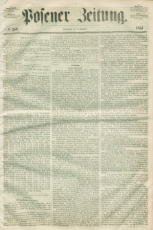 Posener Zeitung. 1854, № 259 (4 November) + dod.