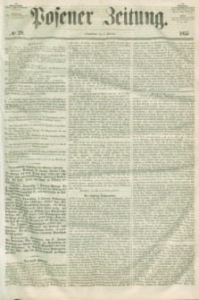 Posener Zeitung. 1855, № 28 (3 Februar) + dod.