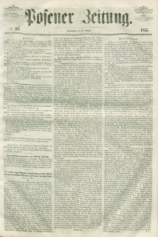 Posener Zeitung. 1855, № 197 (25 August) + dod.