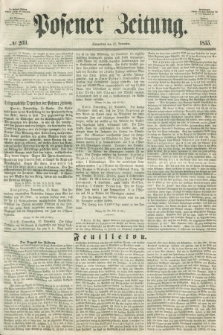 Posener Zeitung. 1855, № 269 (17 November) + dod.
