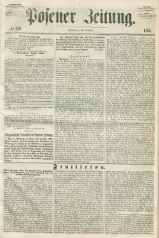 Posener Zeitung. 1855, № 278 (28 November) + dod.