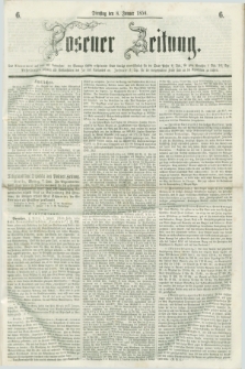 Posener Zeitung. 1856, [№] 6 (8 Januar) + dod.