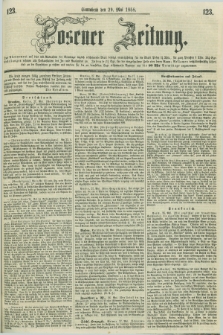 Posener Zeitung. 1858, [№] 123 (29 Mai) + dod.