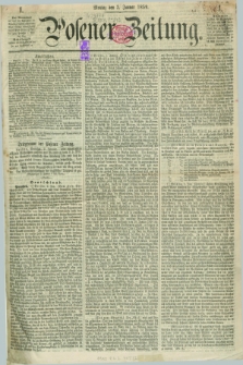 Posener Zeitung. 1859, [№] 1 (3 Januar) + dod.