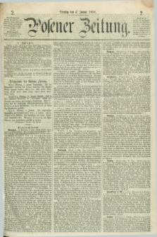 Posener Zeitung. 1859, [№] 2 (4 Januar) + dod.