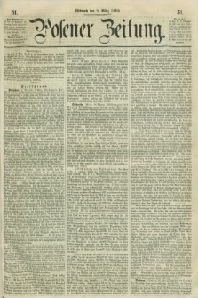 Posener Zeitung. 1859, [№] 51 (2 März) + dod.
