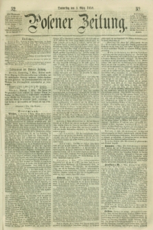 Posener Zeitung. 1859, [№] 52 (3 März) + dod.