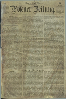 Posener Zeitung. 1859, [№] 79 (4 April) + dod.