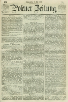Posener Zeitung. 1859, [№] 123 (28 Mai) + dod.