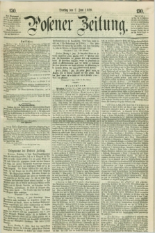Posener Zeitung. 1859, [№] 130 (7 Juni) + dod.