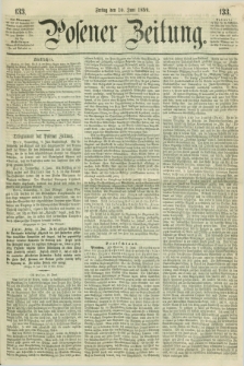 Posener Zeitung. 1859, [№] 133 (10 Juni) + dod.
