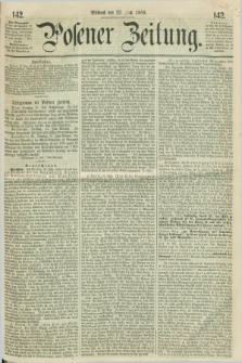 Posener Zeitung. 1859, [№] 142 (22 Juni) + dod.