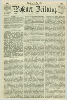 Posener Zeitung. 1859, [№] 160 (13 Juli) + dod.
