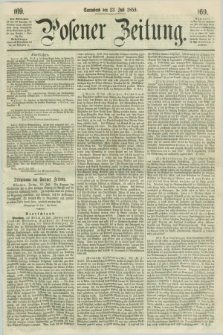 Posener Zeitung. 1859, [№] 169 (23 Juli) + dod.
