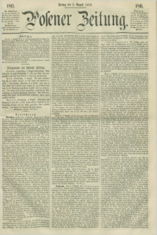 Posener Zeitung. 1859, [№] 180 (5 August) + dod.