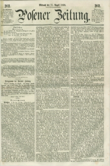 Posener Zeitung. 1859, [№] 202 (31 August)