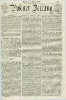 Posener Zeitung. 1859, [№] 274 (23 November)