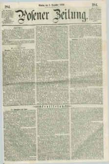 Posener Zeitung. 1859, [№] 284 (5 Dezember) + dod.