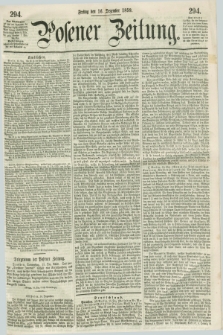 Posener Zeitung. 1859, [№] 294 (16 Dezember) + dod.