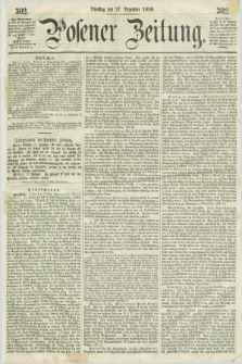 Posener Zeitung. 1859, [№] 302 (27 Dezember)
