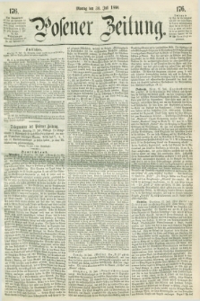 Posener Zeitung. 1860, [№] 176 (30 Juli) + dod.