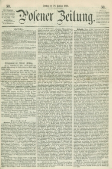 Posener Zeitung. 1862, [№] 50 (28 Februar) + dod.