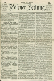 Posener Zeitung. 1862, [№] 112 (15 Mai)