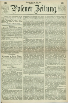 Posener Zeitung. 1864, [№] 123 (30 Mai) + dod.