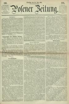 Posener Zeitung. 1864, [№] 166 (19 Juli) + dod.