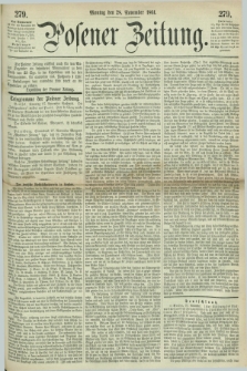 Posener Zeitung. 1864, [№] 279 (28 November) + dod.