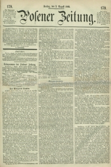 Posener Zeitung. 1866, [№] 179 (3 August) + dod.