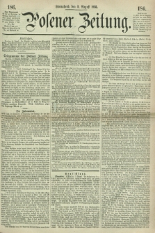 Posener Zeitung. 1866, [№] 186 (11 August) + dod.