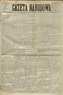 Gazeta Narodowa. 1877, nr 12