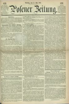 Posener Zeitung. 1867, [№] 122 (27 Mai) + dod.