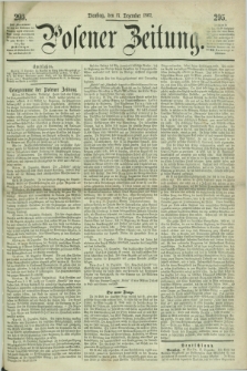 Posener Zeitung. 1867, [№] 295 (17 Dezember) + dod.