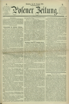 Posener Zeitung. 1868, [№] 9 (12 Januar) + dod.