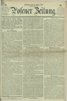 Posener Zeitung. 1868, [№] 20 (25 Januar) + dod.
