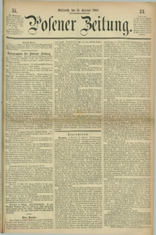 Posener Zeitung. 1868, [№] 35 (12 Februar) + dod.