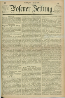 Posener Zeitung. 1868, [№] 52 (3 März) + dod.
