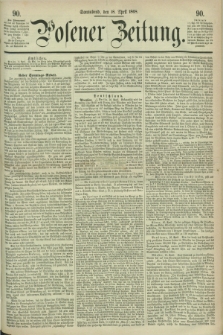 Posener Zeitung. 1868, [№] 90 (18 April) + dod.