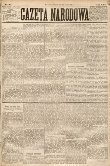 Gazeta Narodowa. 1877, nr 34