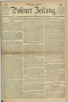 Posener Zeitung. 1868, [№] 105 (6 Mai) + dod.