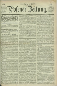 Posener Zeitung. 1868, [№] 122 (28 Mai) + dod.
