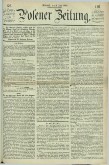 Posener Zeitung. 1868, [№] 126 (3 Juni) + dod.