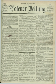 Posener Zeitung. 1868, [№] 127 (4 Juni) + dod.